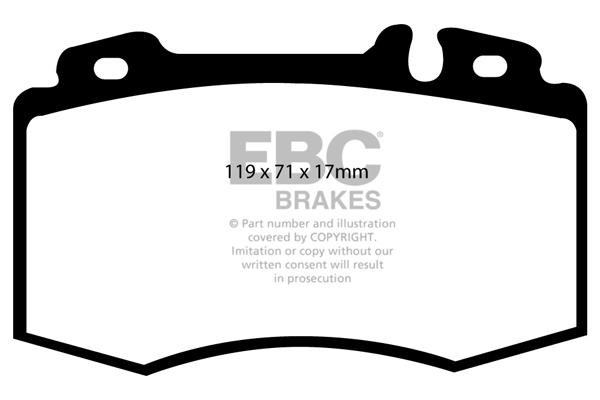 Remblokset EBC Brakes DP1363