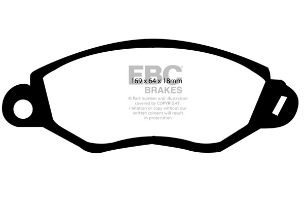 Remblokset EBC Brakes DP1367