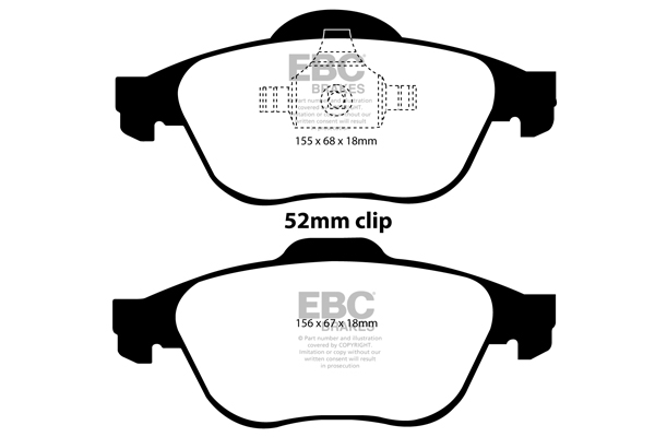 EBC Brakes Remblokset DP1394