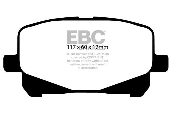 Remblokset EBC Brakes DP1399