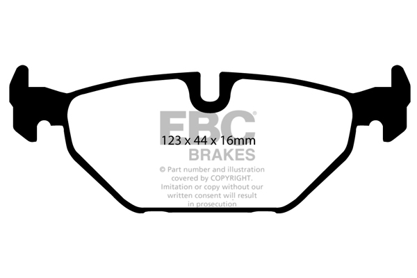 Remblokset EBC Brakes DP1405