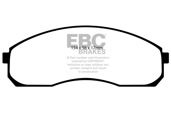 Remblokset EBC Brakes DP1423