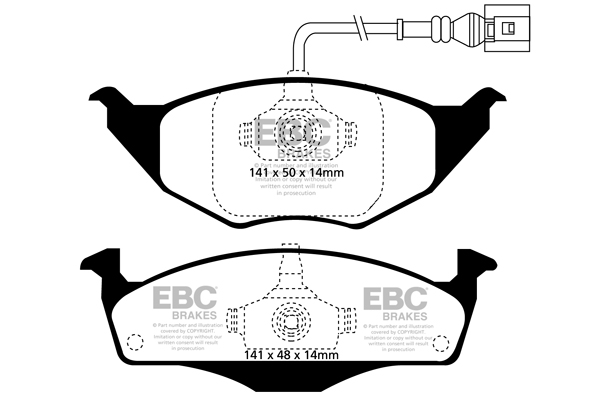 EBC Brakes Remblokset DP1432