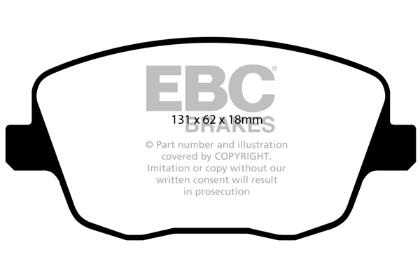 Remblokset EBC Brakes DP1436