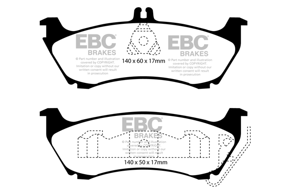 Remblokset EBC Brakes DP1437