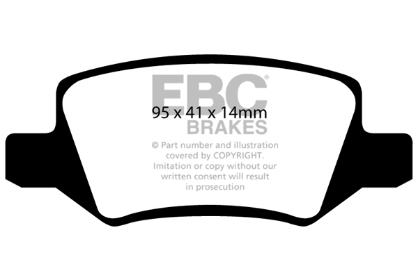 Remblokset EBC Brakes DP1438