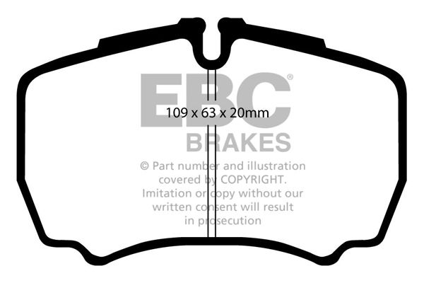Remblokset EBC Brakes DP1440