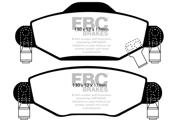 Remblokset EBC Brakes DP1446