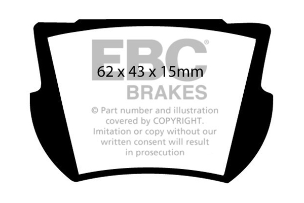 Remblokset EBC Brakes DP145