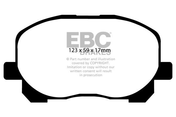 Remblokset EBC Brakes DP1455