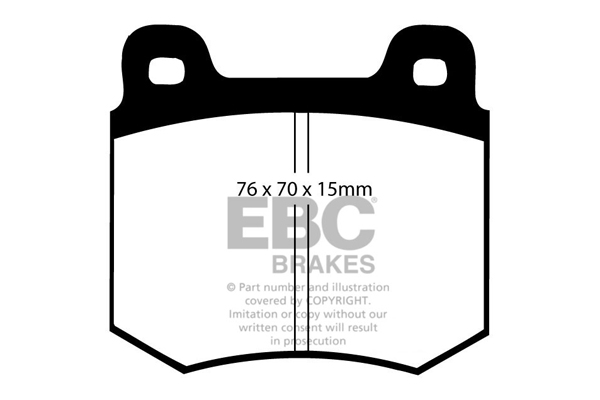 Remblokset EBC Brakes DP146