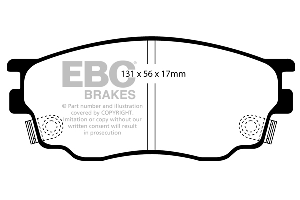 Remblokset EBC Brakes DP1464