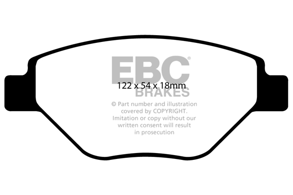 Remblokset EBC Brakes DP1467