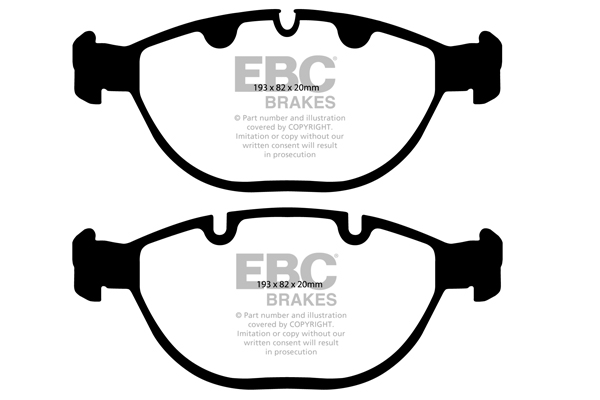 Remblokset EBC Brakes DP61472