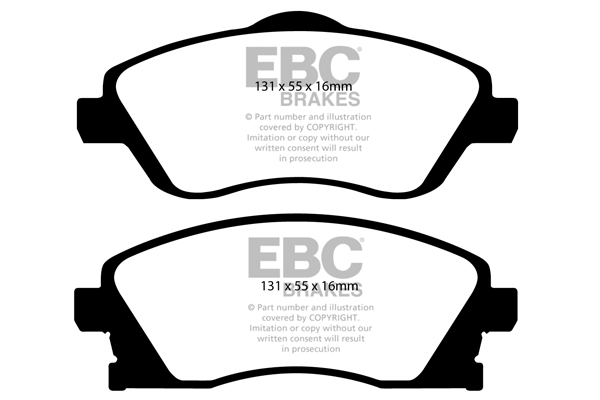 Remblokset EBC Brakes DP1476