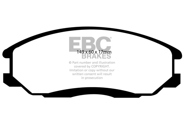 Remblokset EBC Brakes DP1480