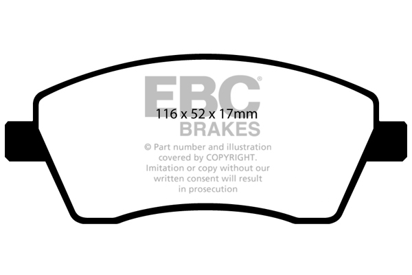 Remblokset EBC Brakes DP1485