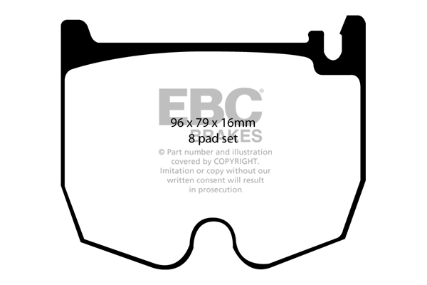 EBC Brakes Remblokset DP51486NDX