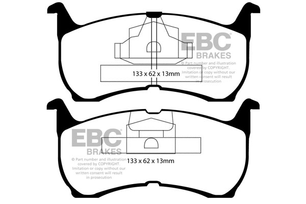 Remblokset EBC Brakes DP1503