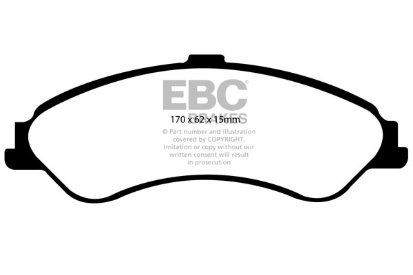 Remblokset EBC Brakes DP1507