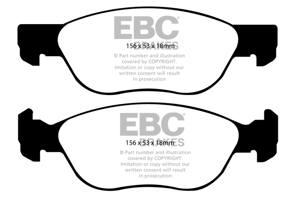Remblokset EBC Brakes DP1530