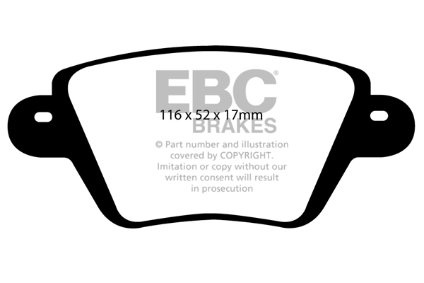 Remblokset EBC Brakes DP1543