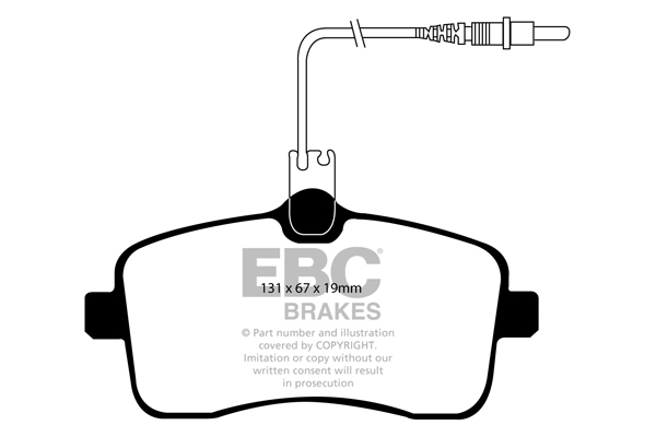 Remblokset EBC Brakes DP1549