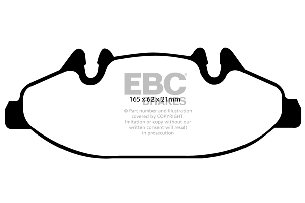 EBC Brakes Remblokset DP21553