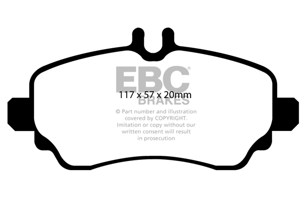 Remblokset EBC Brakes DP1555