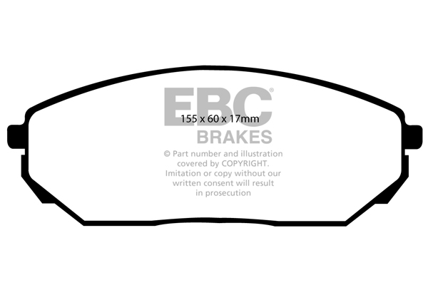 Remblokset EBC Brakes DP1557