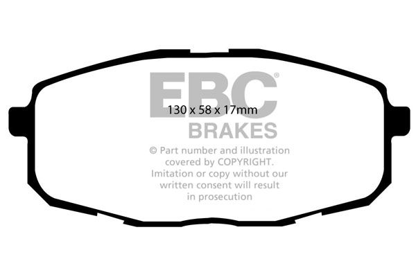 Remblokset EBC Brakes DP1562