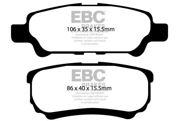 EBC Brakes Remblokset DP41563R