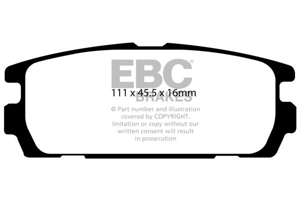 Remblokset EBC Brakes DP1565