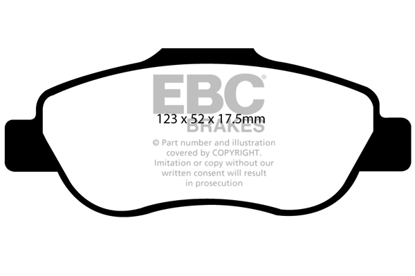 Remblokset EBC Brakes DP1573
