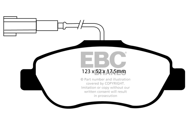 Remblokset EBC Brakes DP1573/2