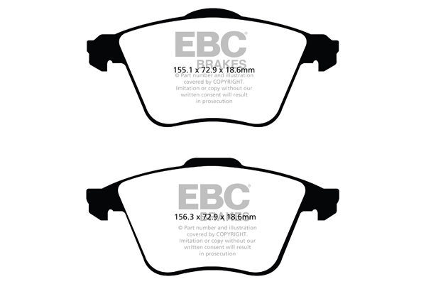 Remblokset EBC Brakes DP1574