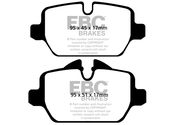 Remblokset EBC Brakes DP1576