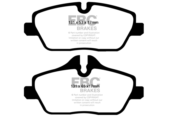 Remblokset EBC Brakes DP1578