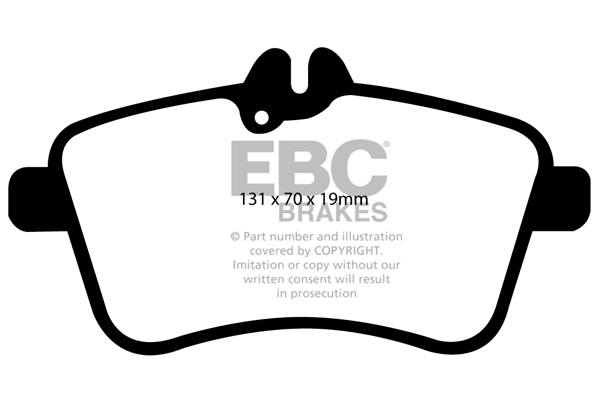 Remblokset EBC Brakes DP1580