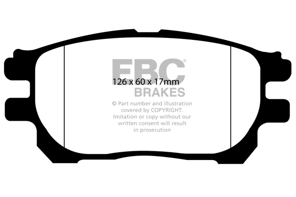 Remblokset EBC Brakes DP1585