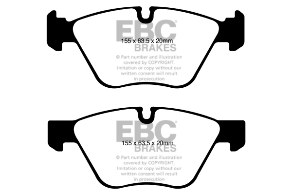 Remblokset EBC Brakes DP1600