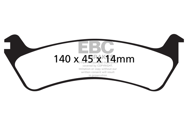 EBC Brakes Remblokset DP61608