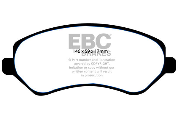 Remblokset EBC Brakes DP1612