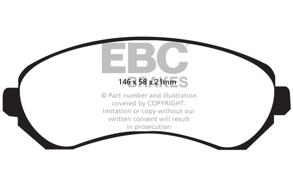 EBC Brakes Remblokset DP1628