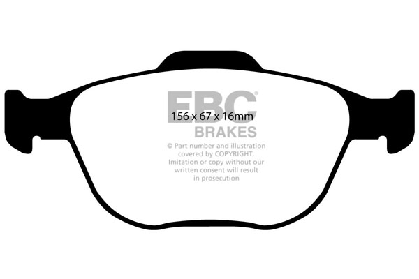 EBC Brakes Remblokset DP41641R