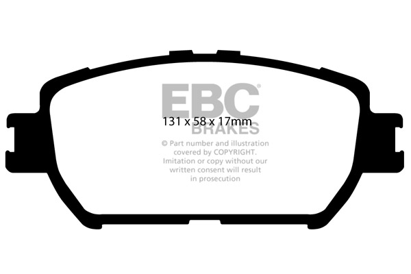 Remblokset EBC Brakes DP1642