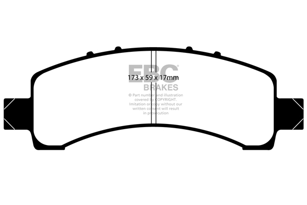 EBC Brakes Remblokset DP1667