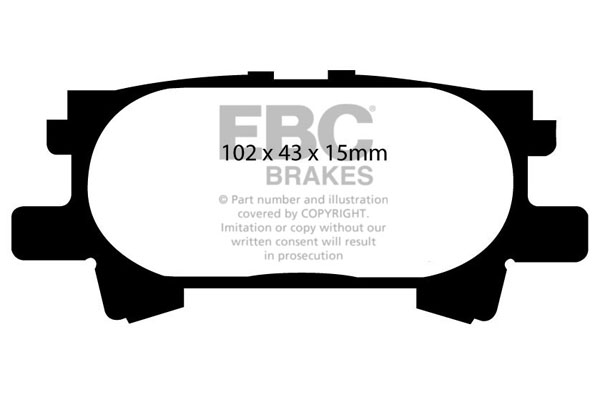 Remblokset EBC Brakes DP1682