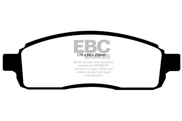 Remblokset EBC Brakes DP1696/2