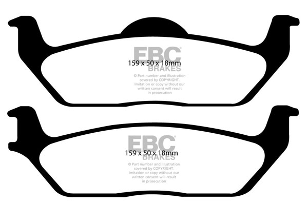 Remblokset EBC Brakes DP1697